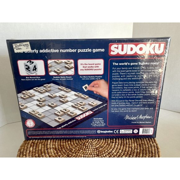 SUDOKU Board Game - The Utterly Addictive Number Puzzle Game Michael Mepham Fun - Picture 3 of 8